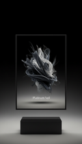 Digital Artwork Platinum Veil Framed Edition